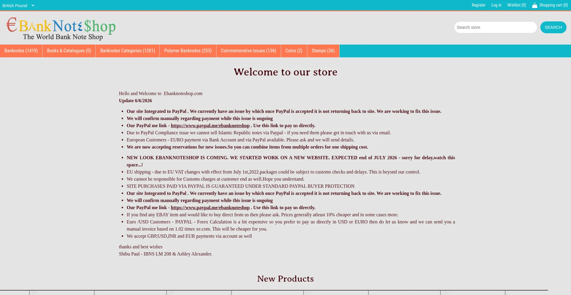 Ebanknoteshop.com