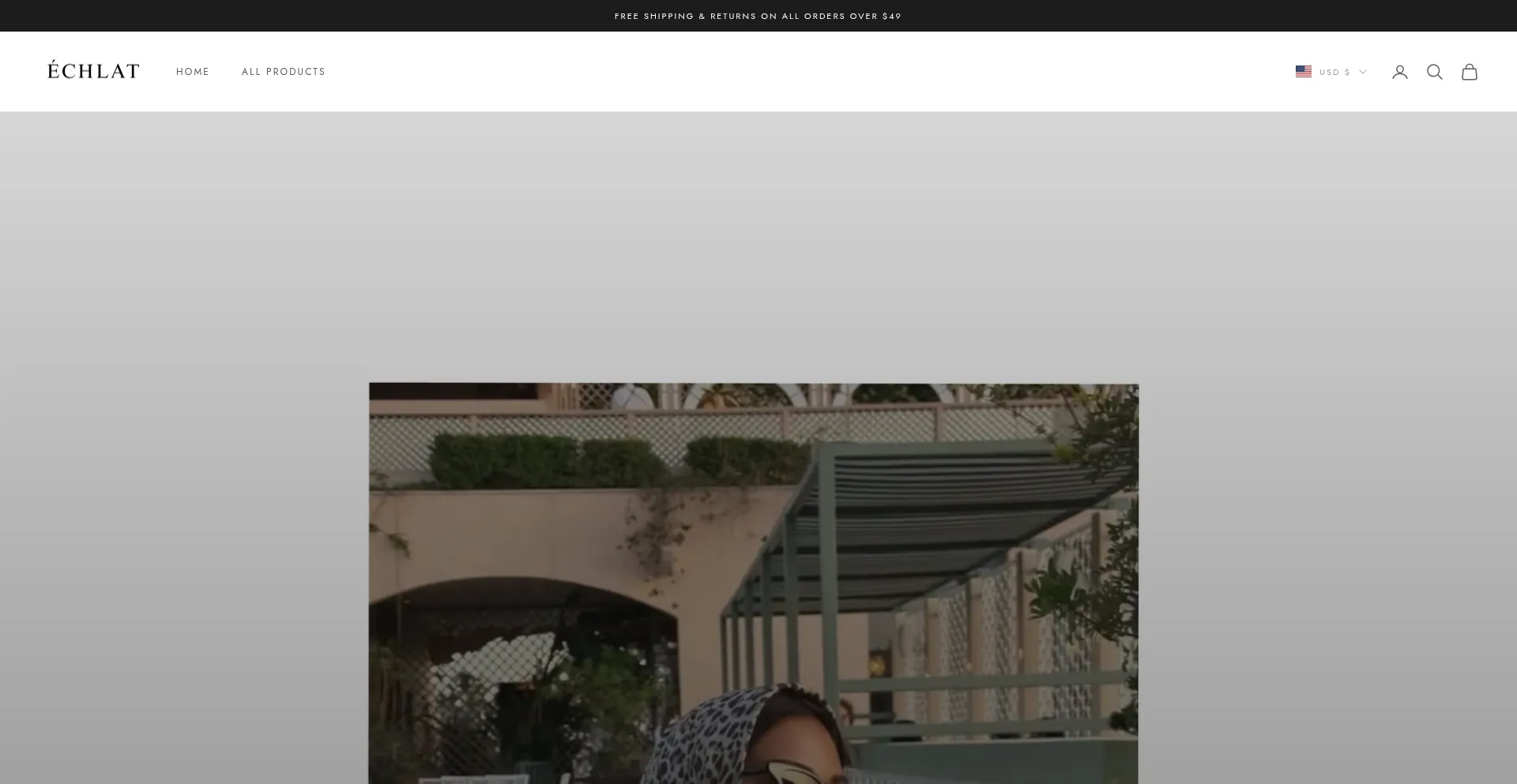 Website screenshot of Echlatofficial.com