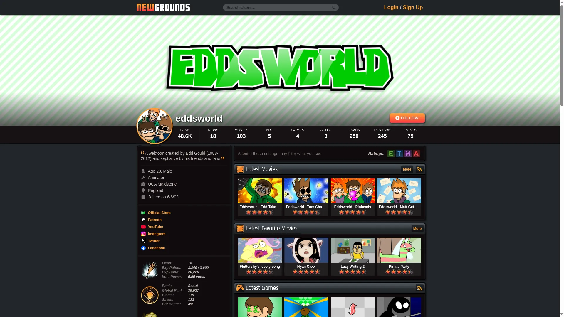 Eddsworld.newgrounds.com