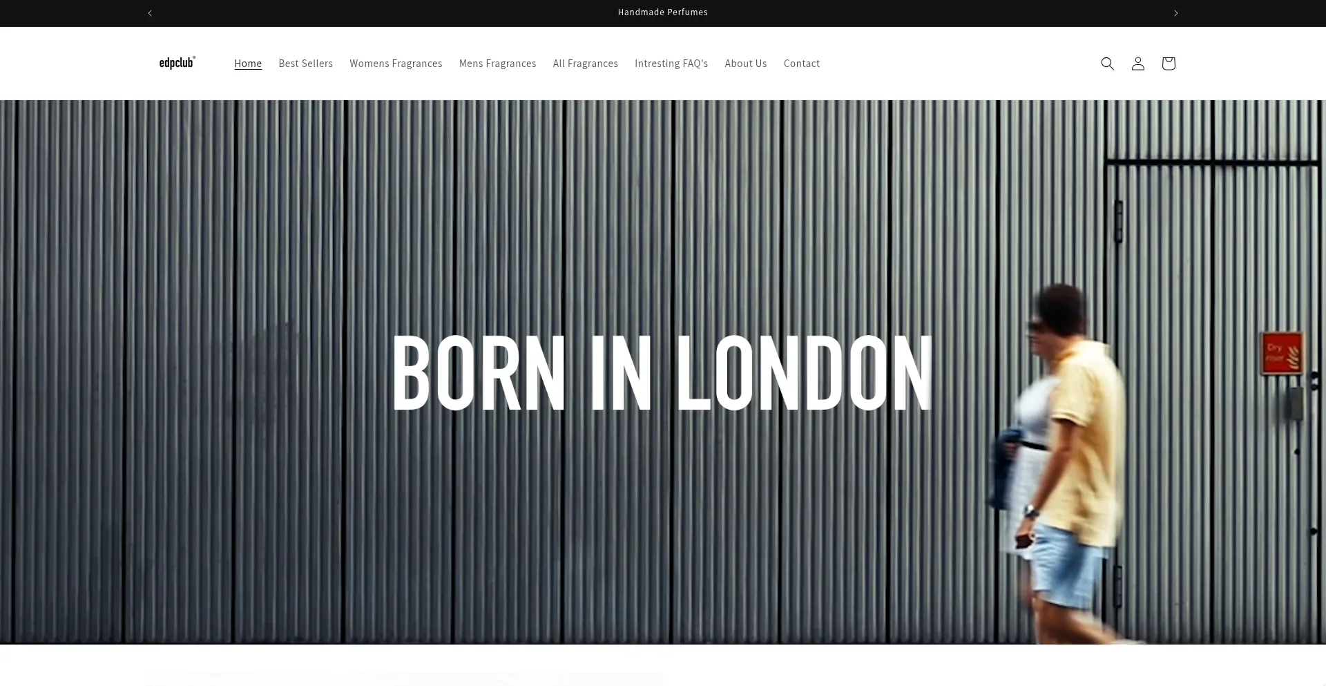 Website screenshot of Edpclub.com