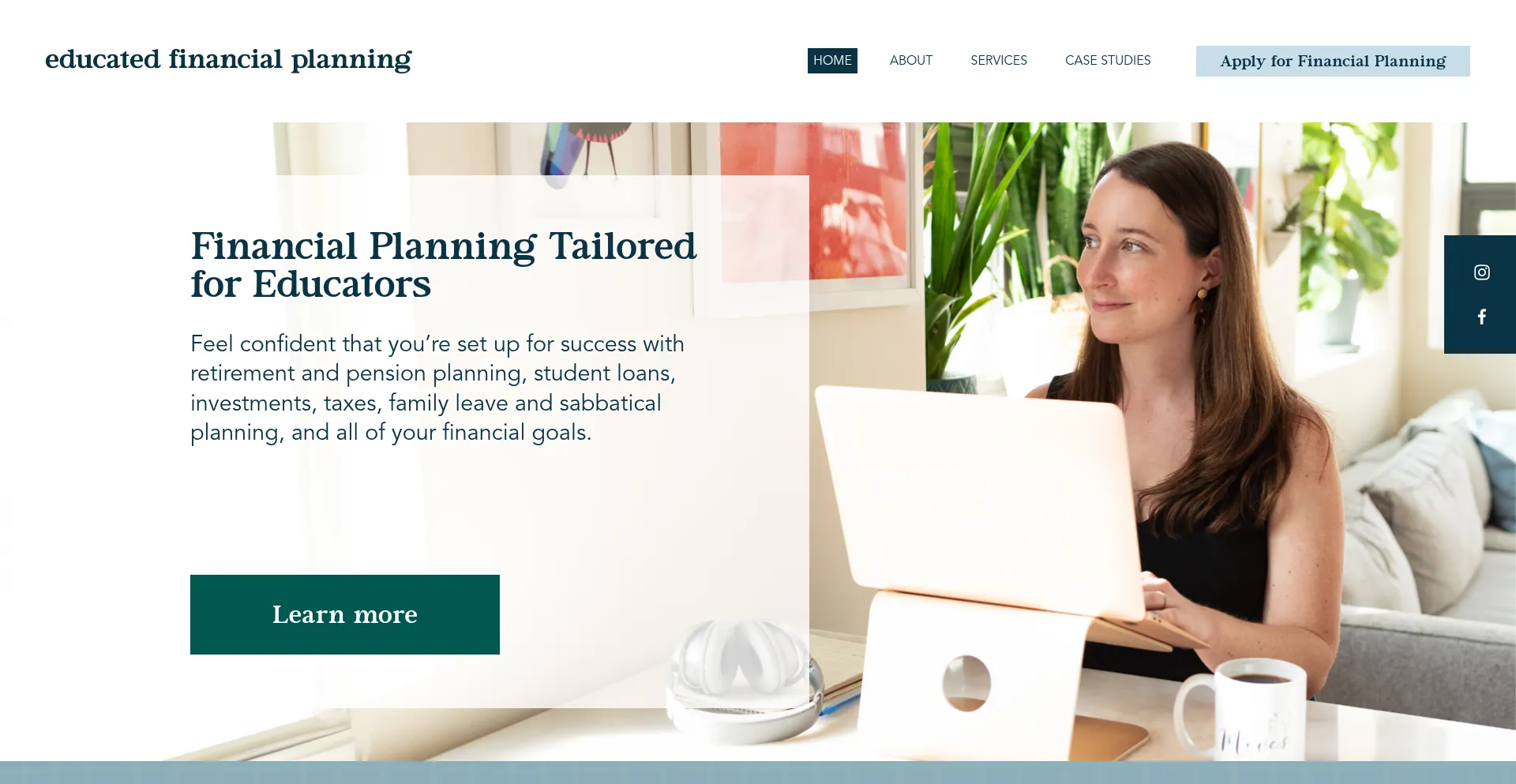 Educatedfinancialplanning.com Screenshot