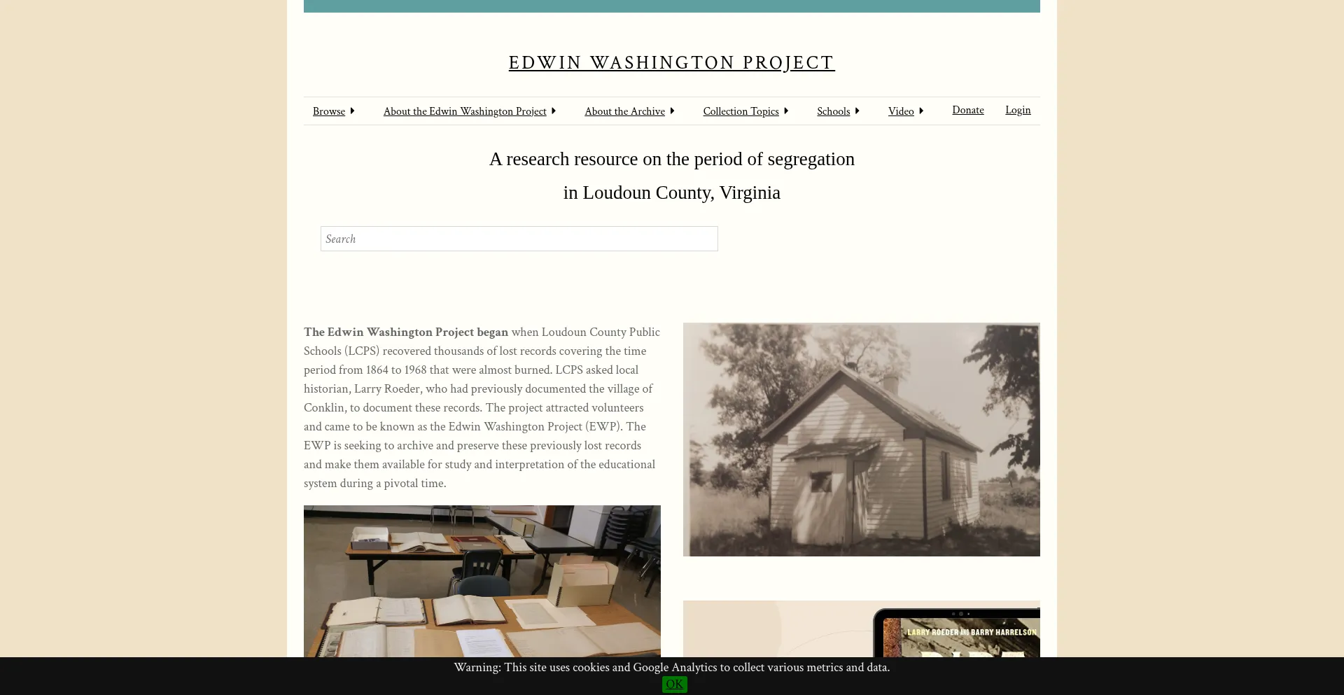 Edwinwashingtonproject.org