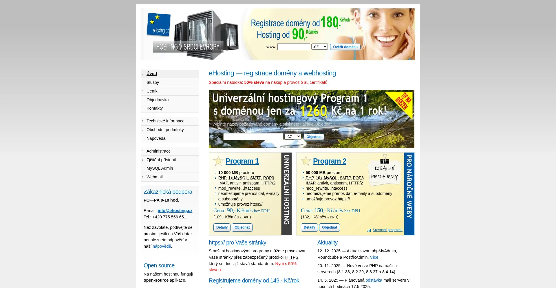 Ehosting.cz