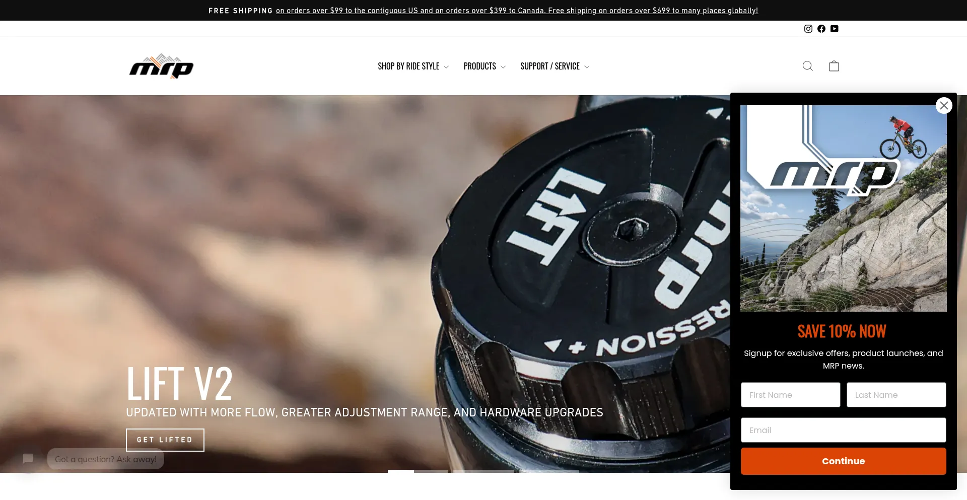 Website screenshot of Ekosport.com