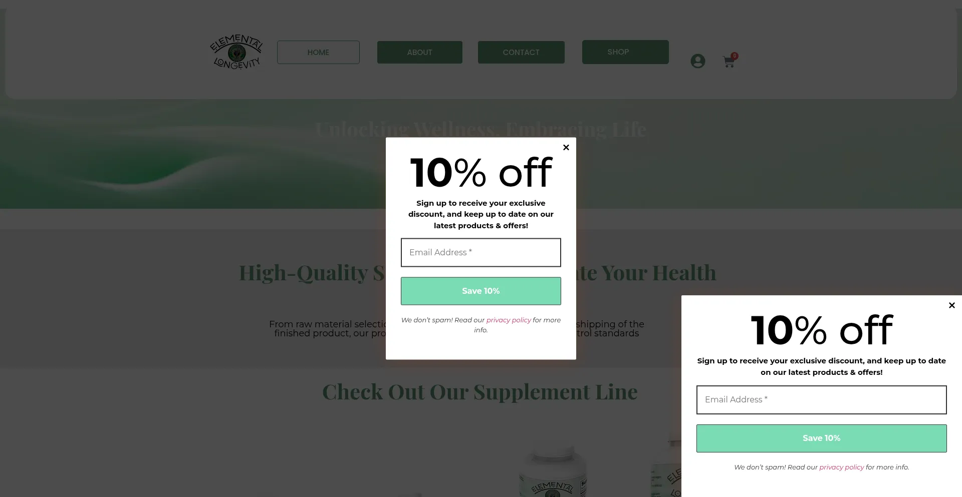Elementallongevity.com