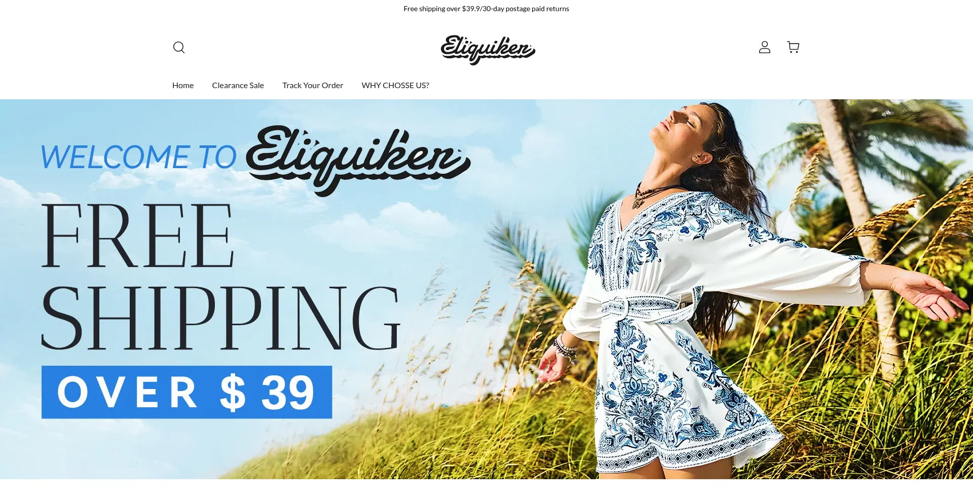 Website screenshot of Eliquiker.com