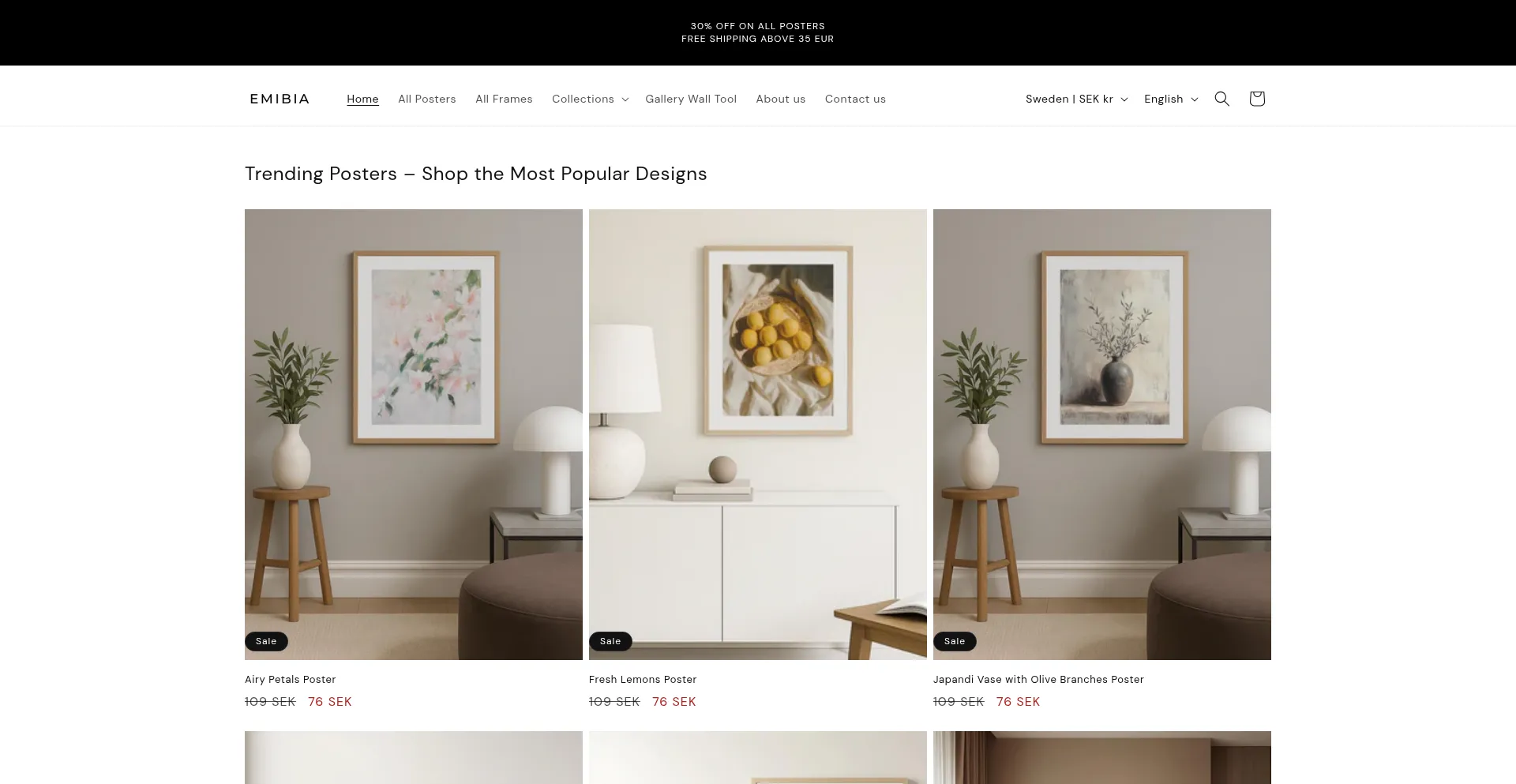 Emibia.com Screenshot