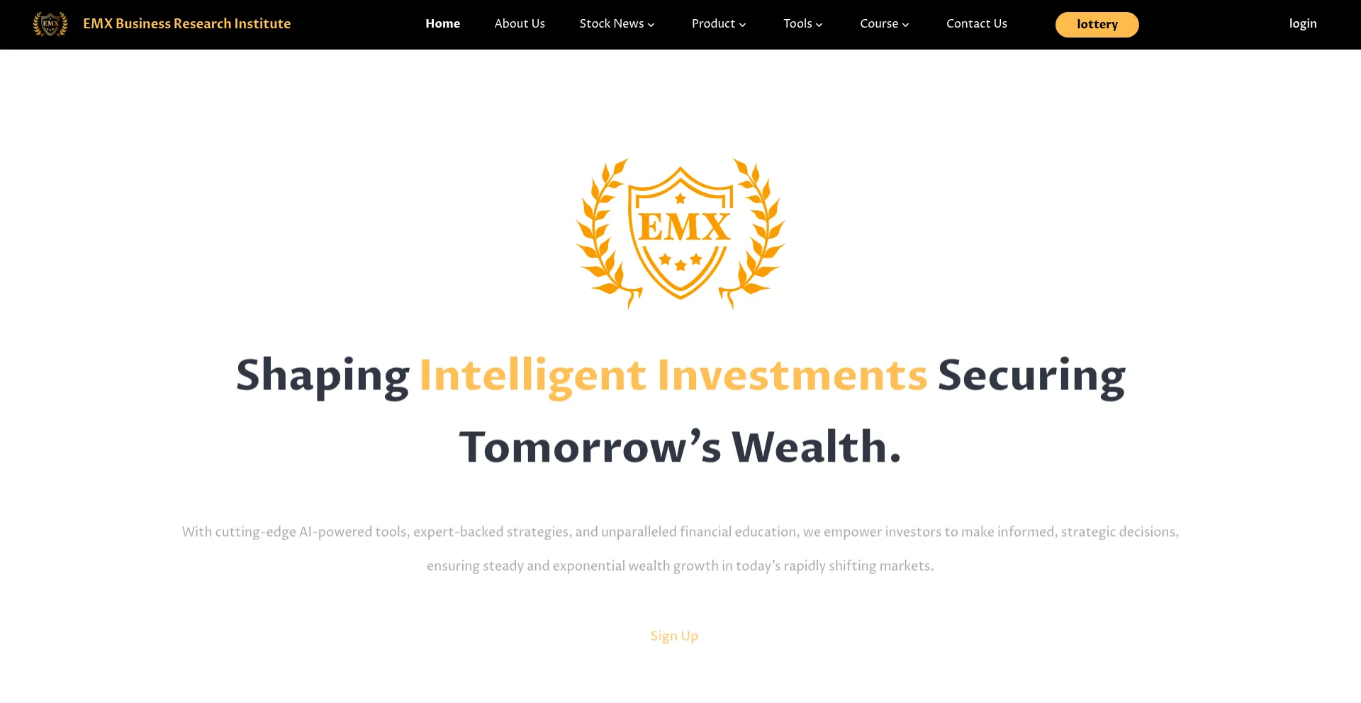 Website screenshot of Emxj.com