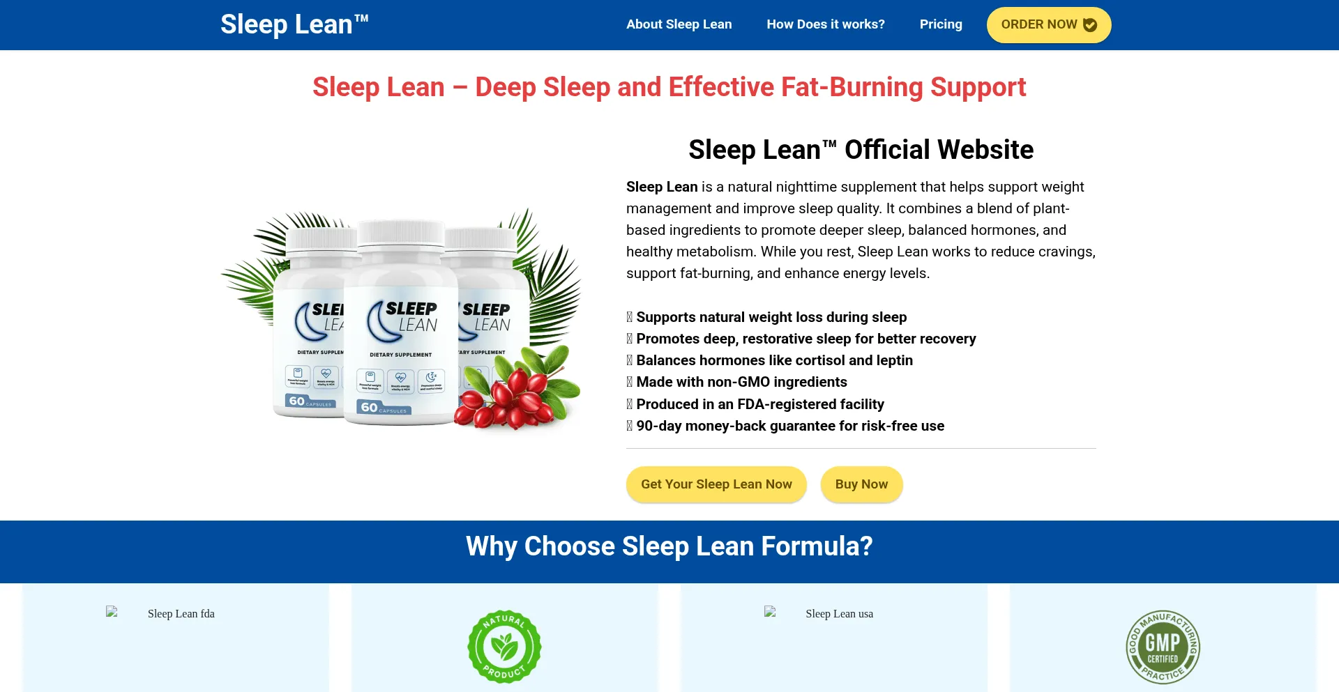 En-usa-sleep-lean.com est-il Sûr et Fiable ?
