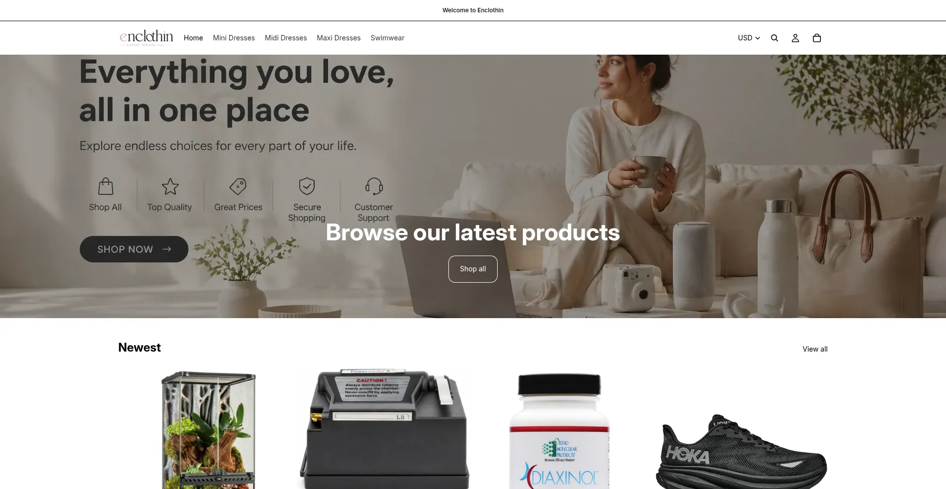 Enclothin.com