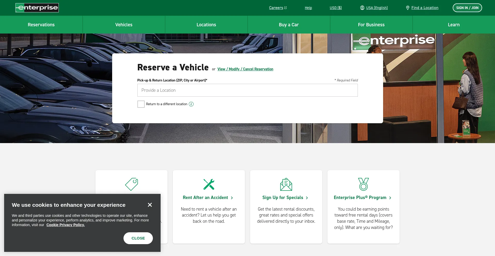Enterprise.com Screenshot