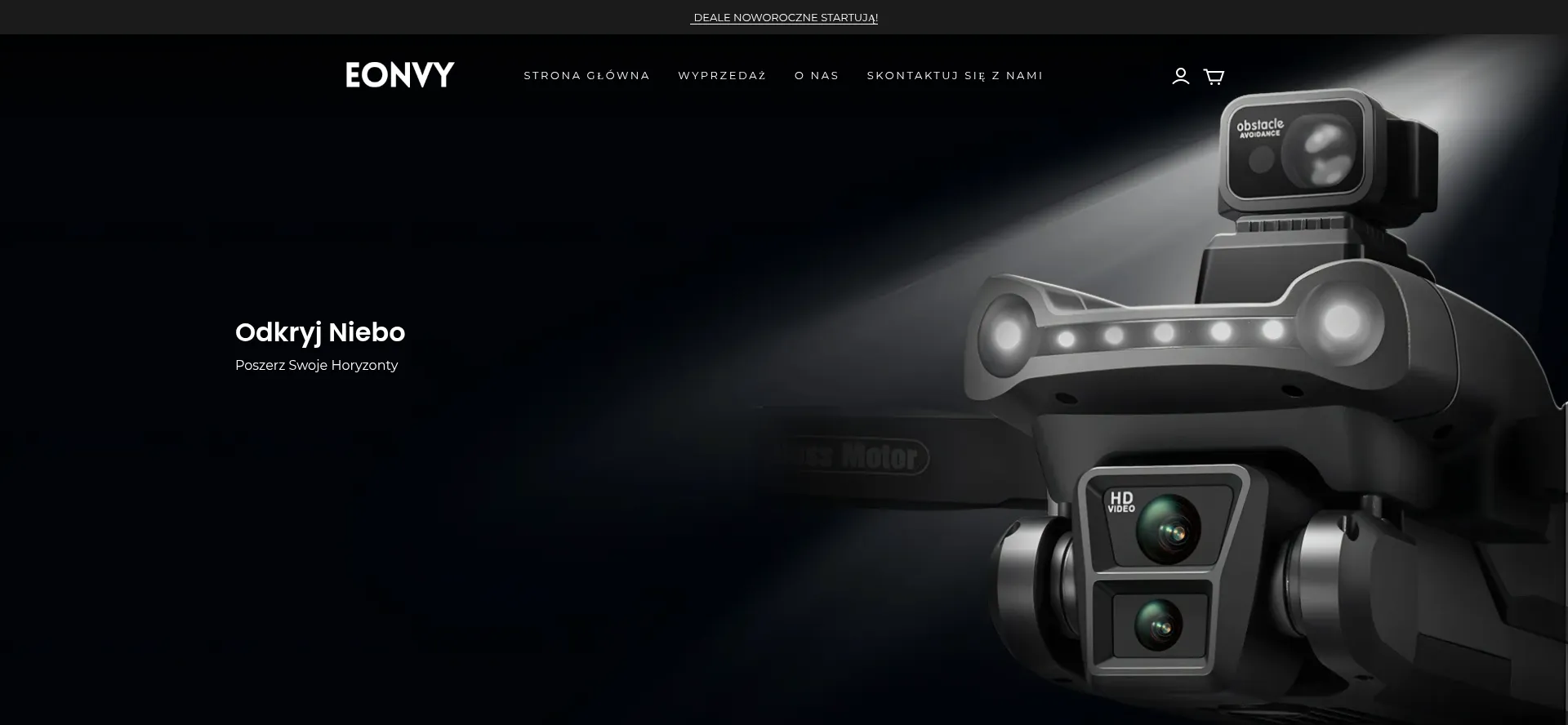 Website screenshot of Eonvy.pl