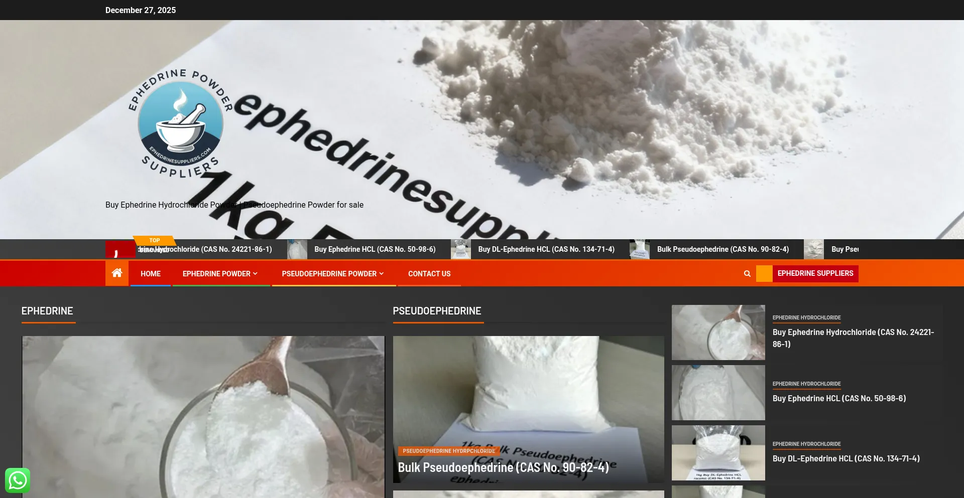 Ephedrinesuppliers.com