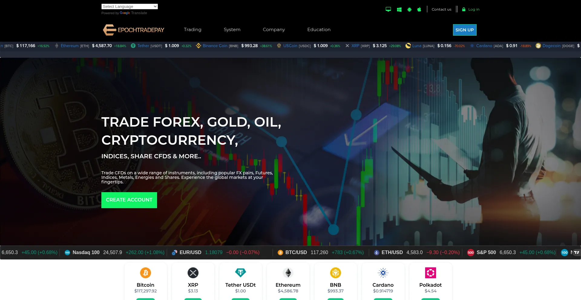 Epochtradepay.com est-il Sûr et Fiable ?