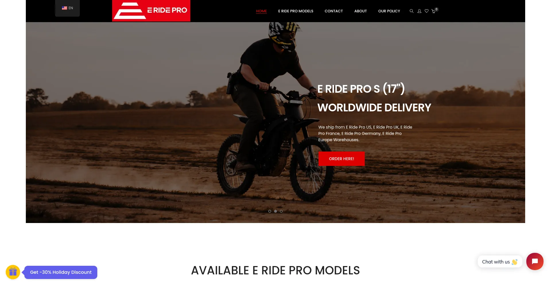 Erideprossebikes.com