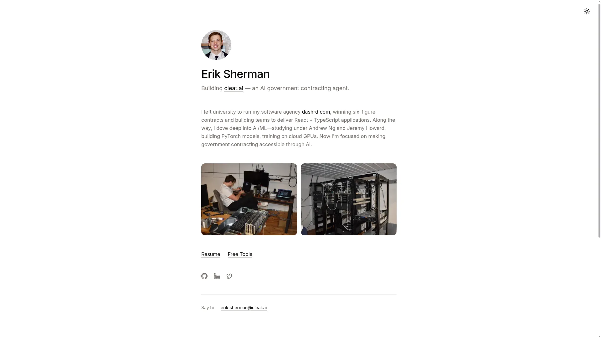 Erikksherman.com