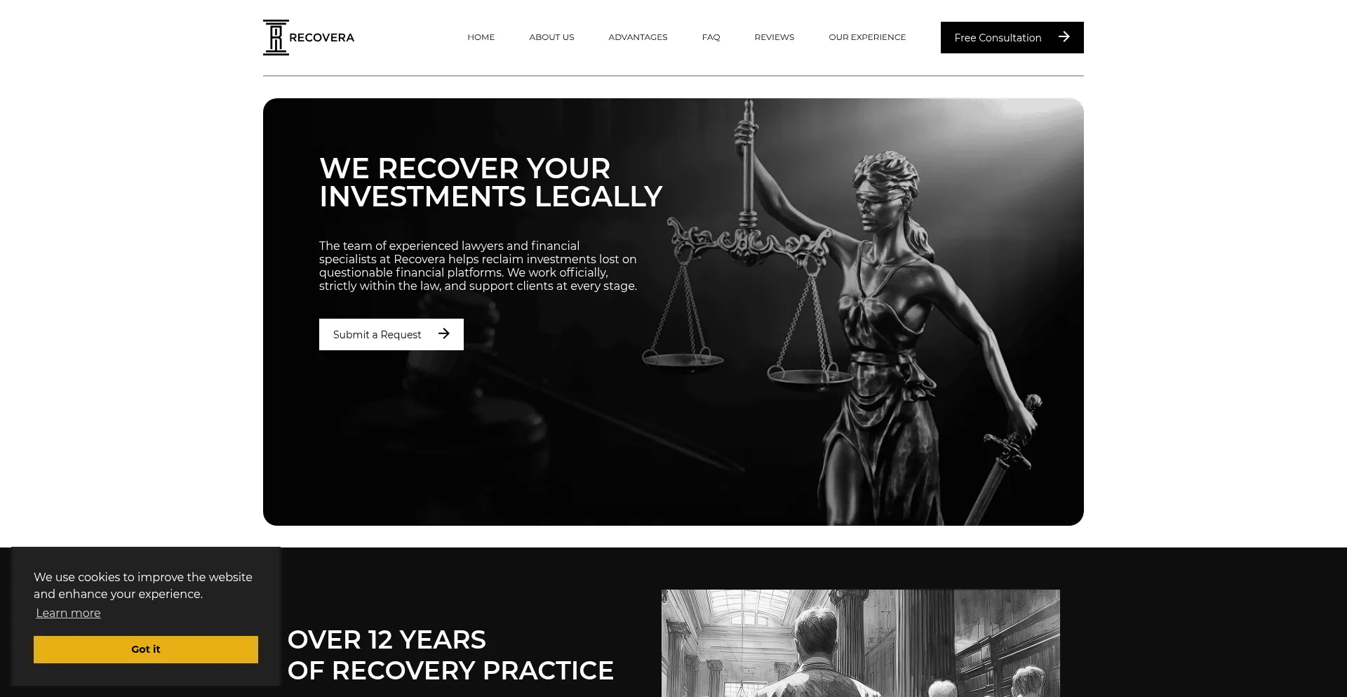 Website screenshot of Erminerab.com
