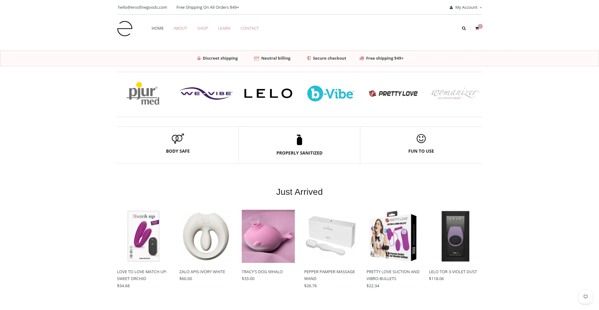 Erosfinegoods.com
