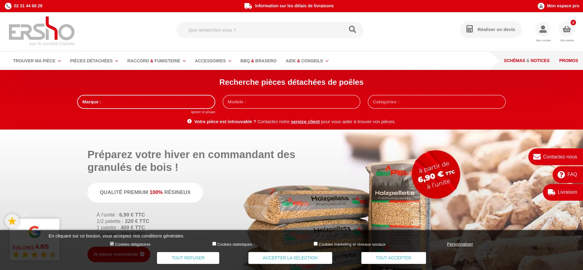 Ersho-distribution.com est-il Sûr et Fiable ?
