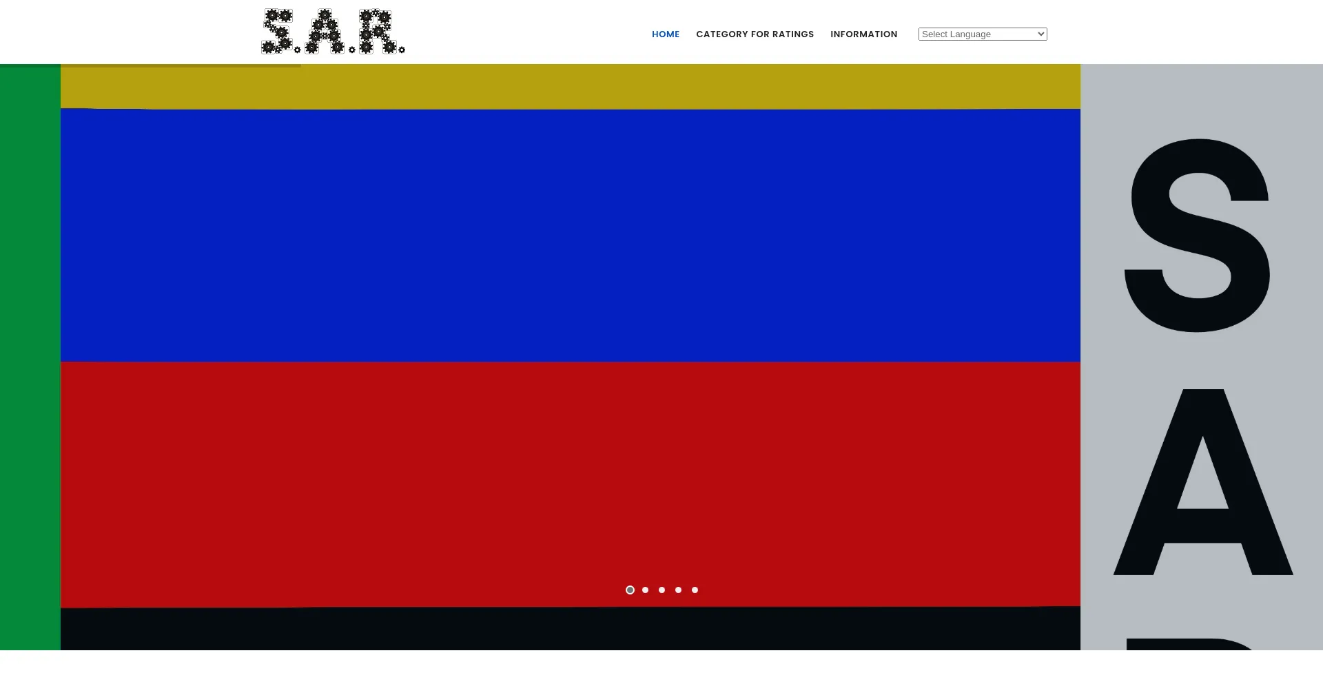 Website screenshot of Esar.business