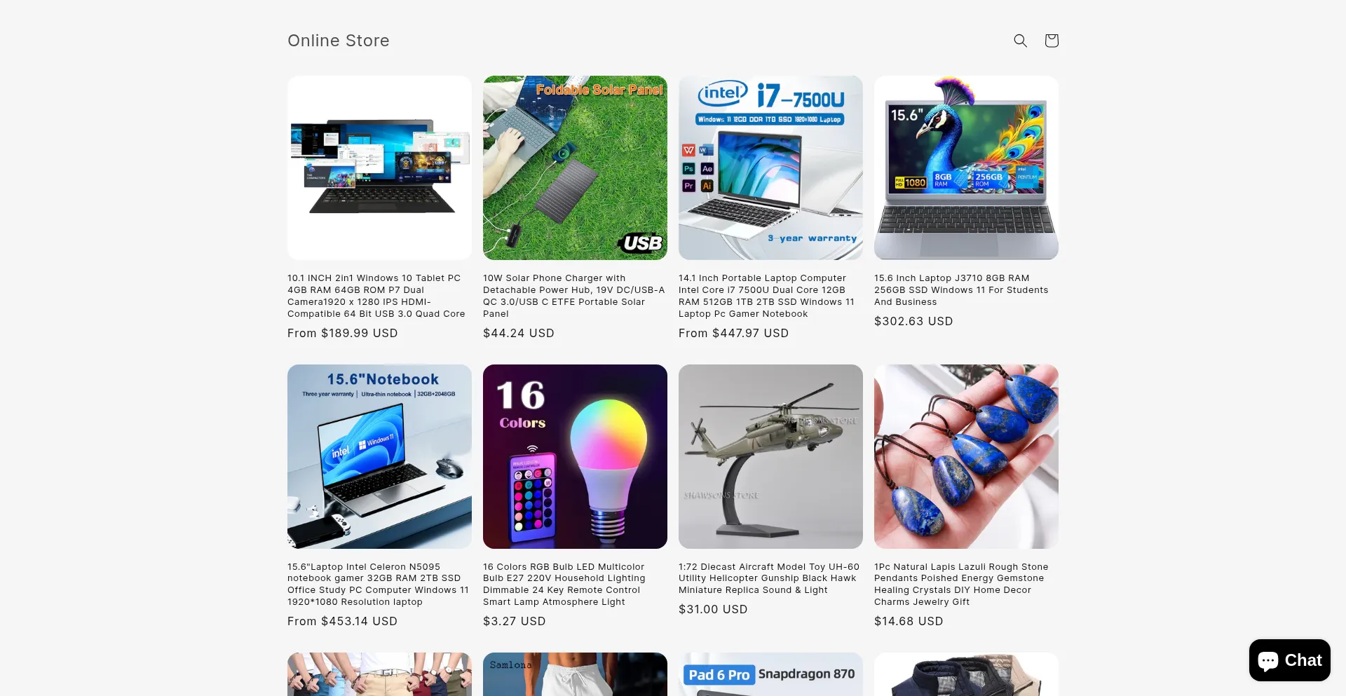 Website screenshot of Esolutionpros.com