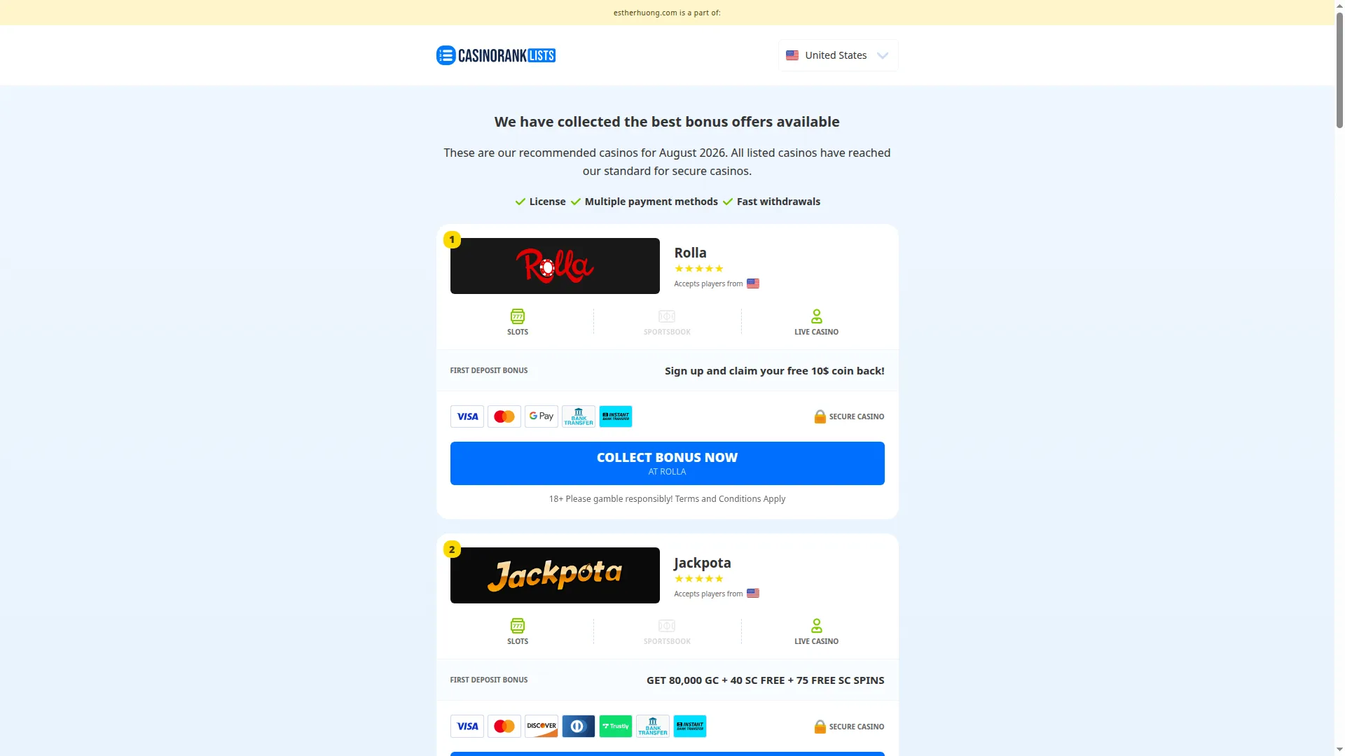 Estherhuong.com