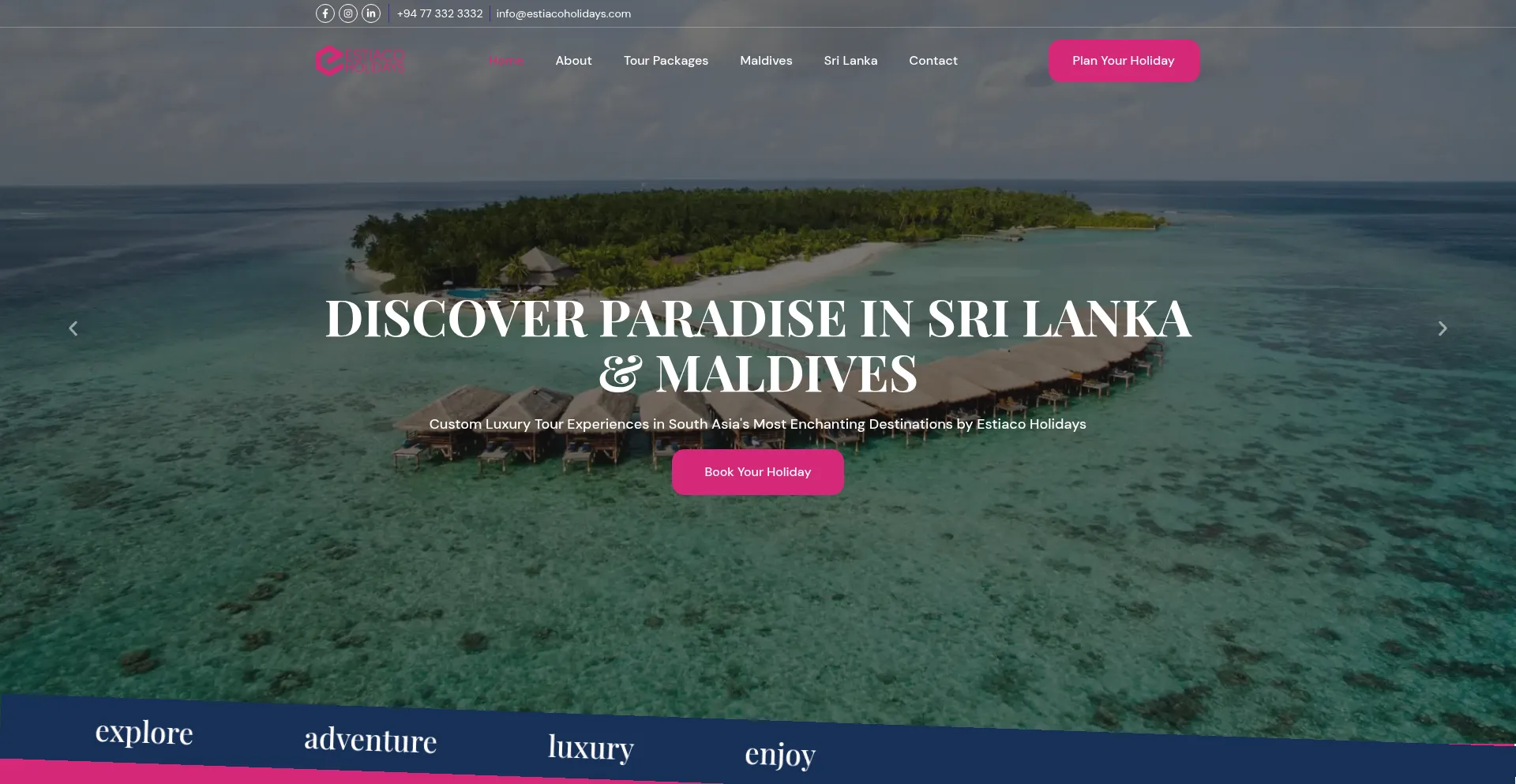 Estiacoholidays.com