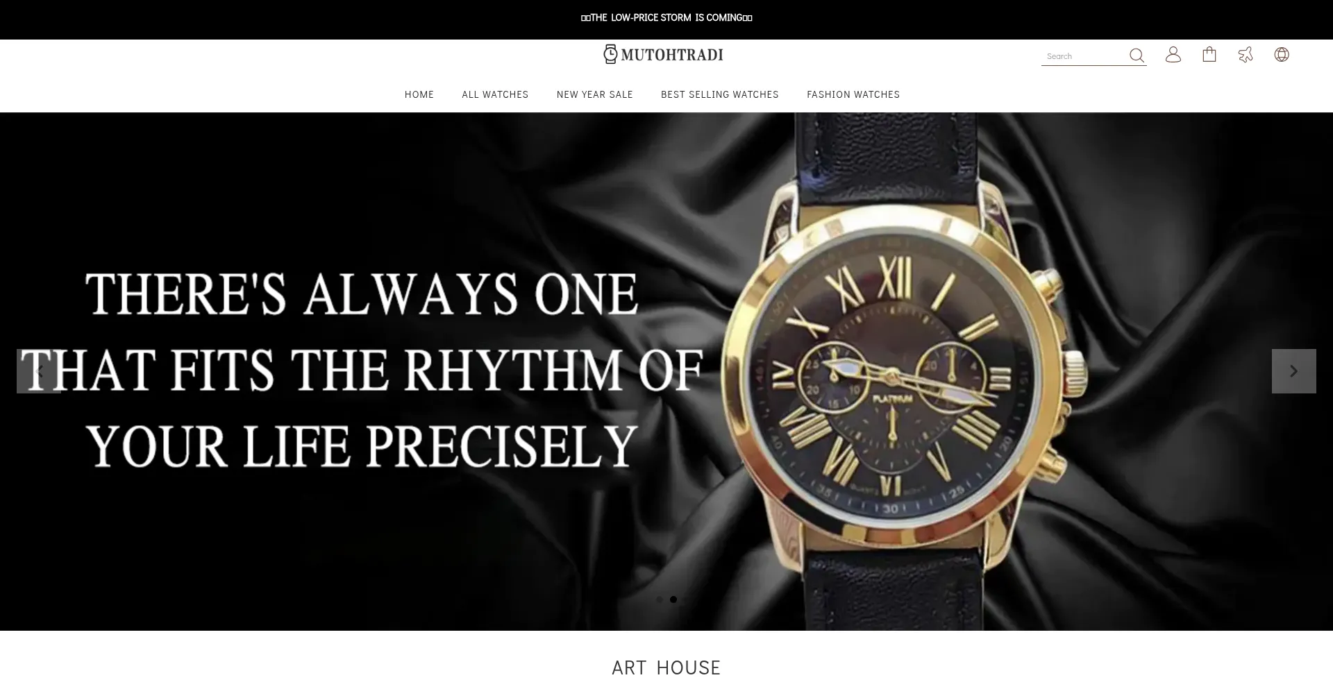 Website screenshot of Ethosfable.com