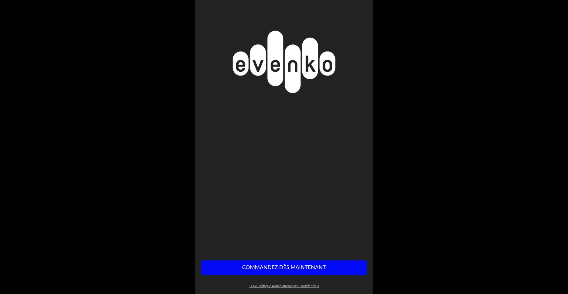 Website screenshot of Evenkomerch.com