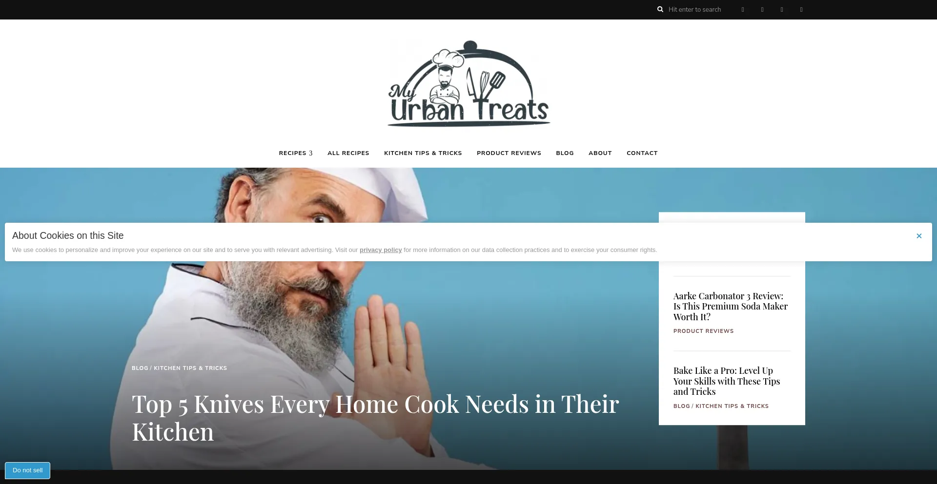 Website screenshot of Everydayselect.info