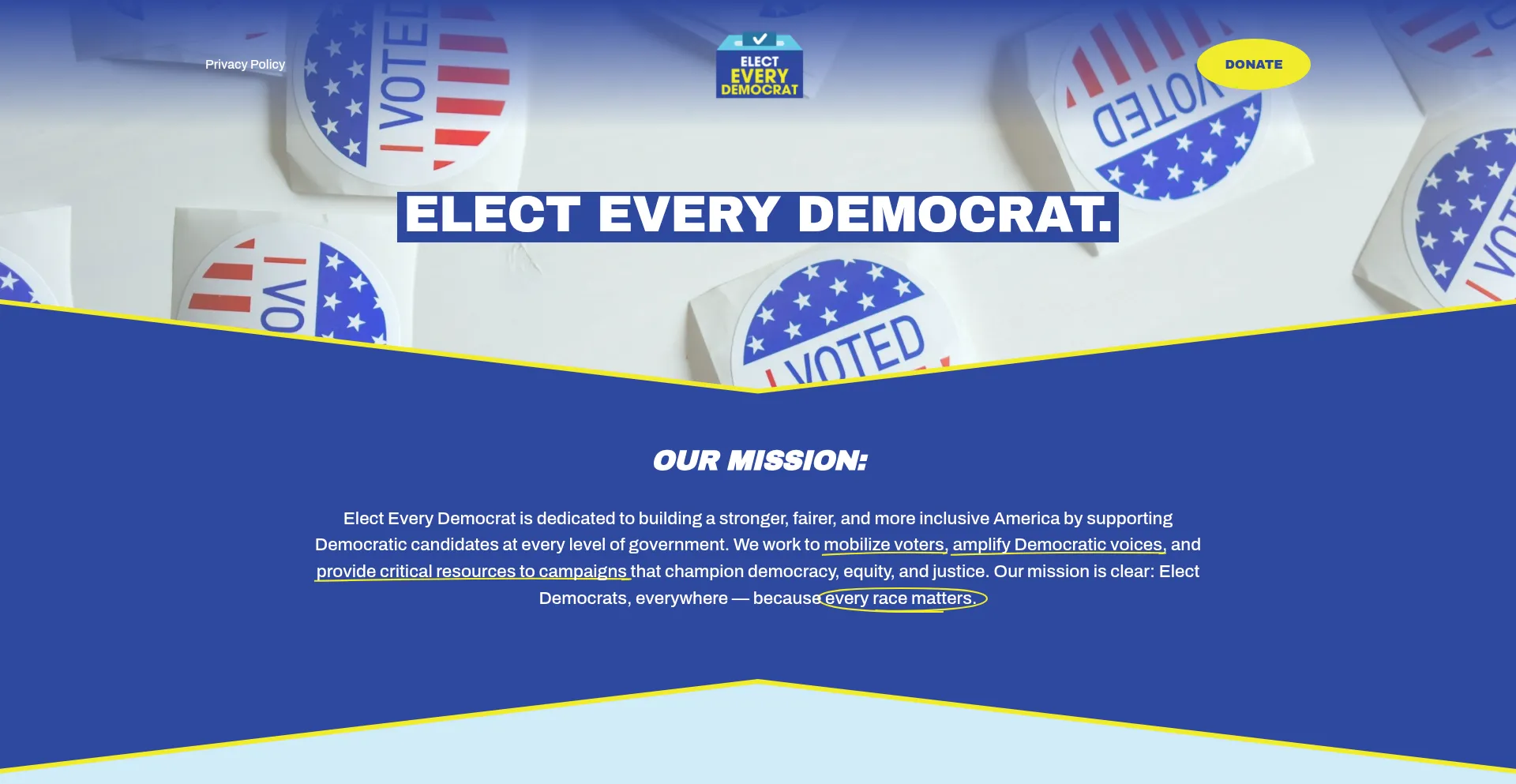 Everydem.org Screenshot