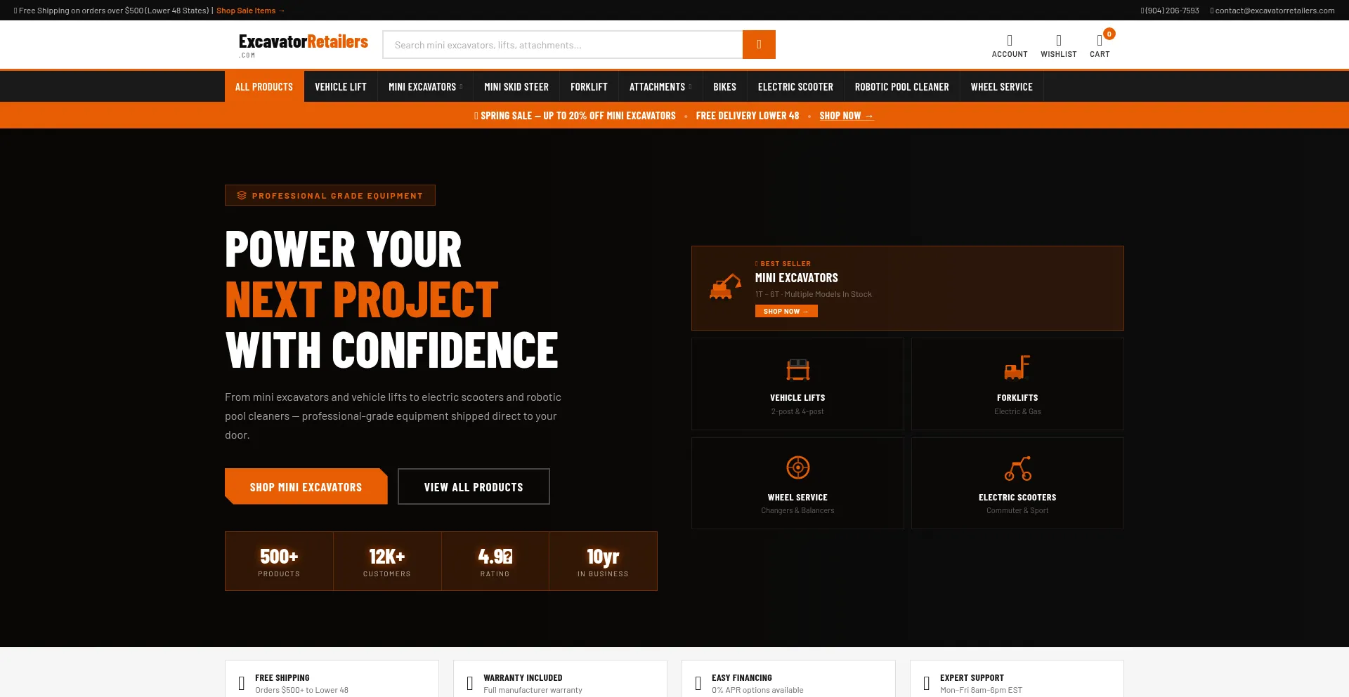 Excavatorretailers.com