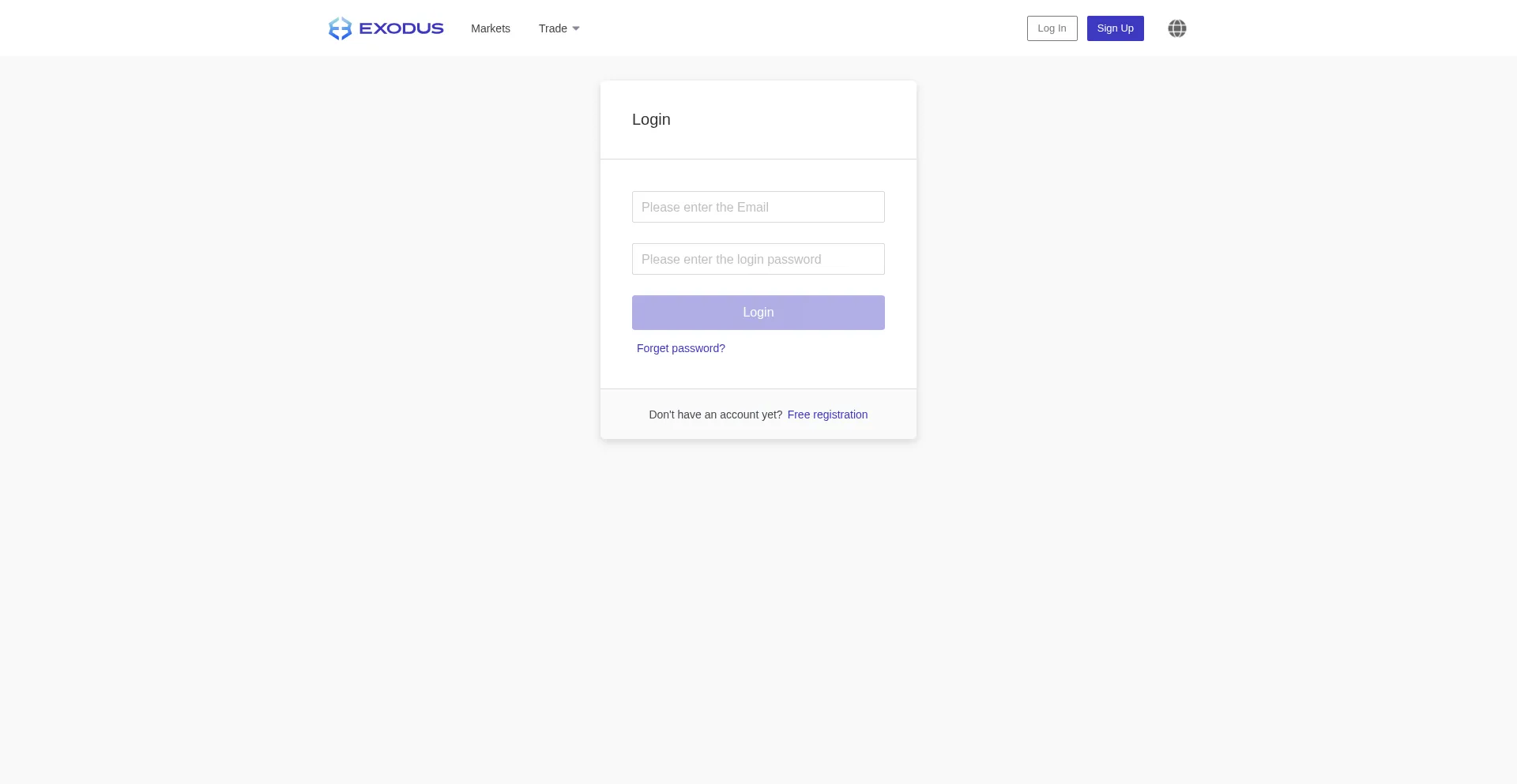 Website screenshot of Exodusdek.com