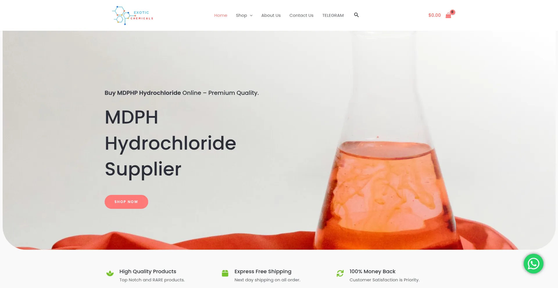 Exoticchemicals.com est-il Sûr et Fiable ?