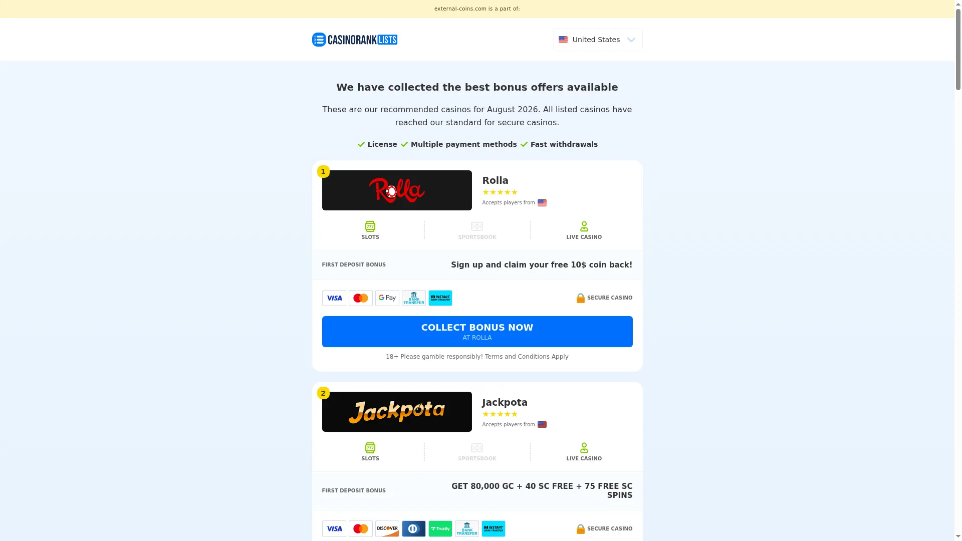 External-coins.com