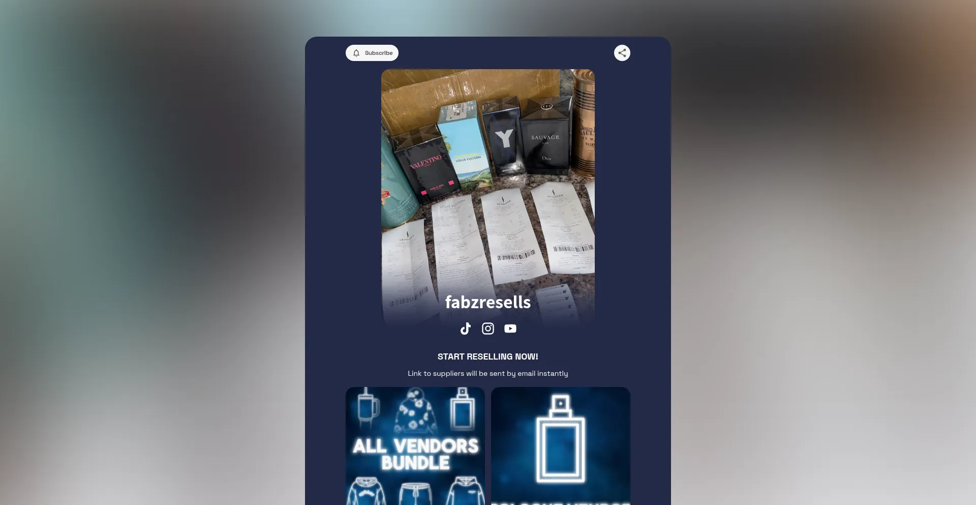Fabzvendors.com est-il Sûr et Fiable ?