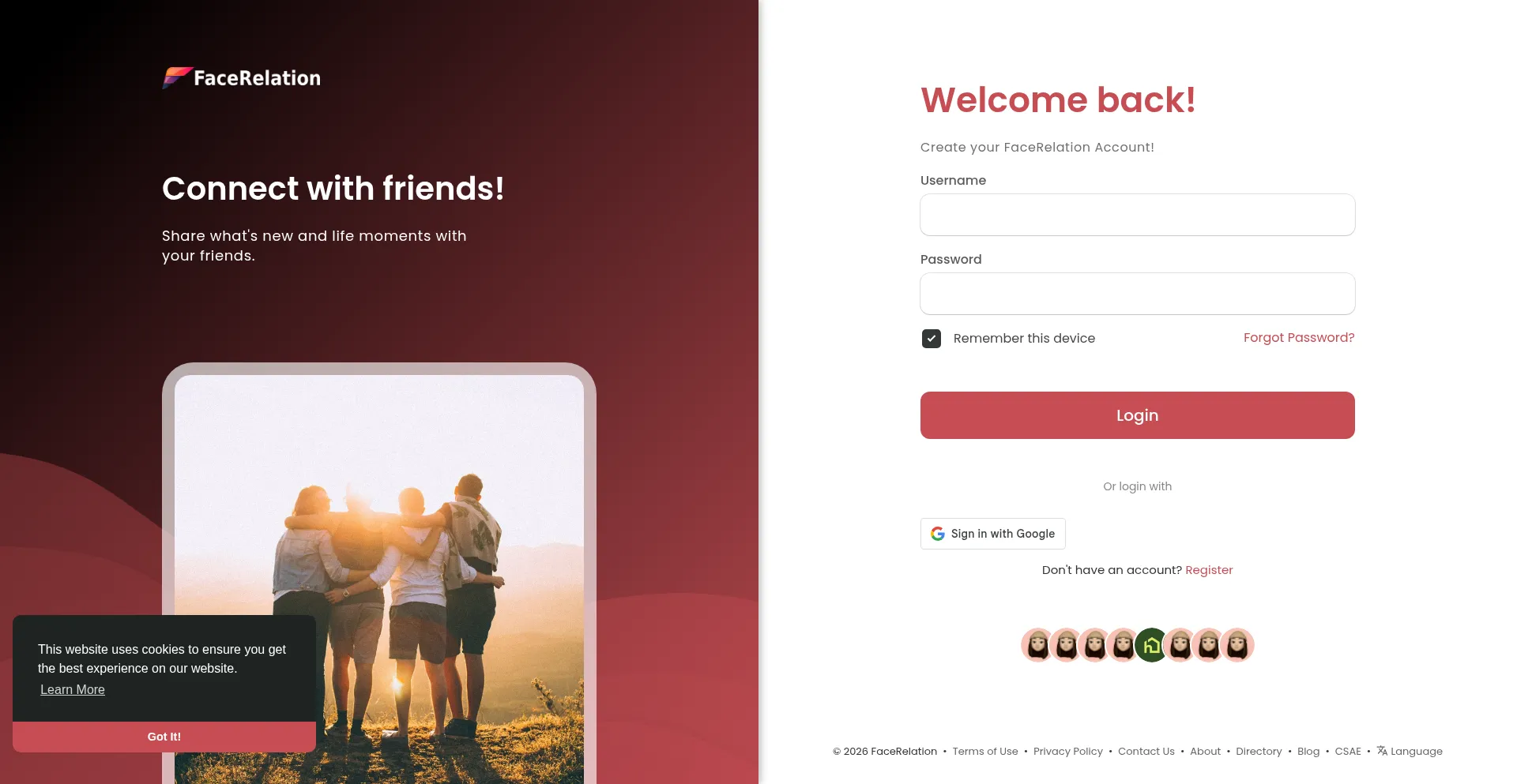 Facerelation.com