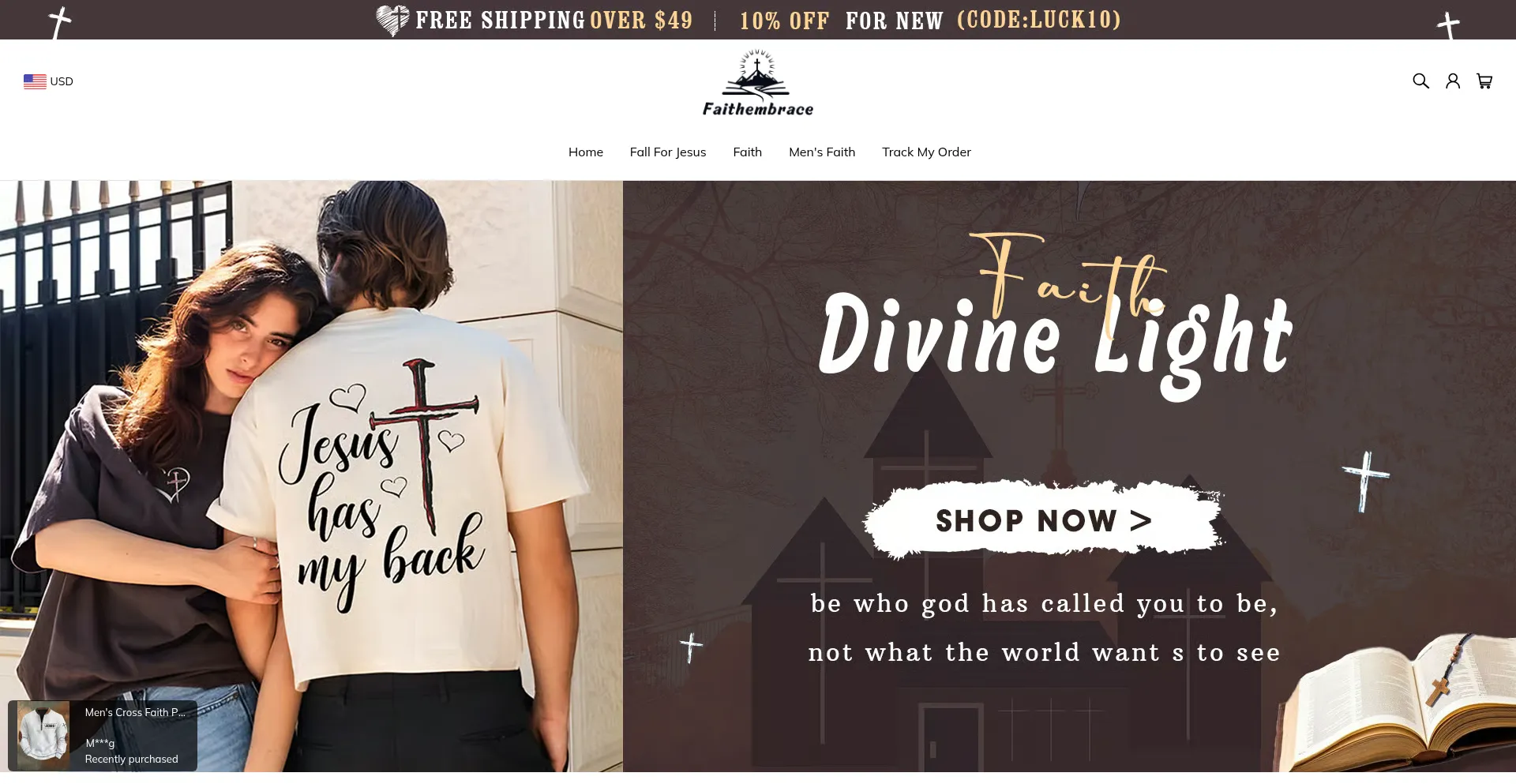 Faithembrace.com est-il Sûr et Fiable ?
