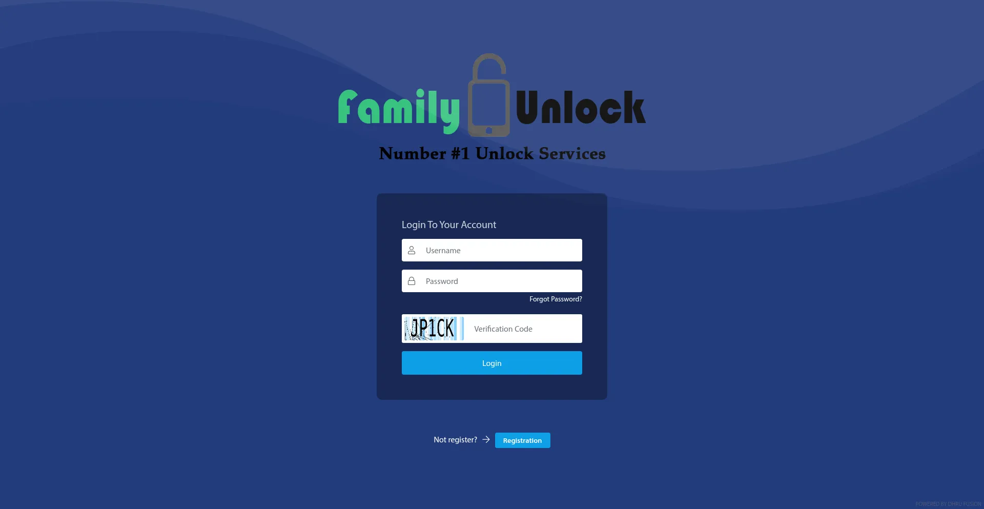 Website screenshot of Family-unlock.com