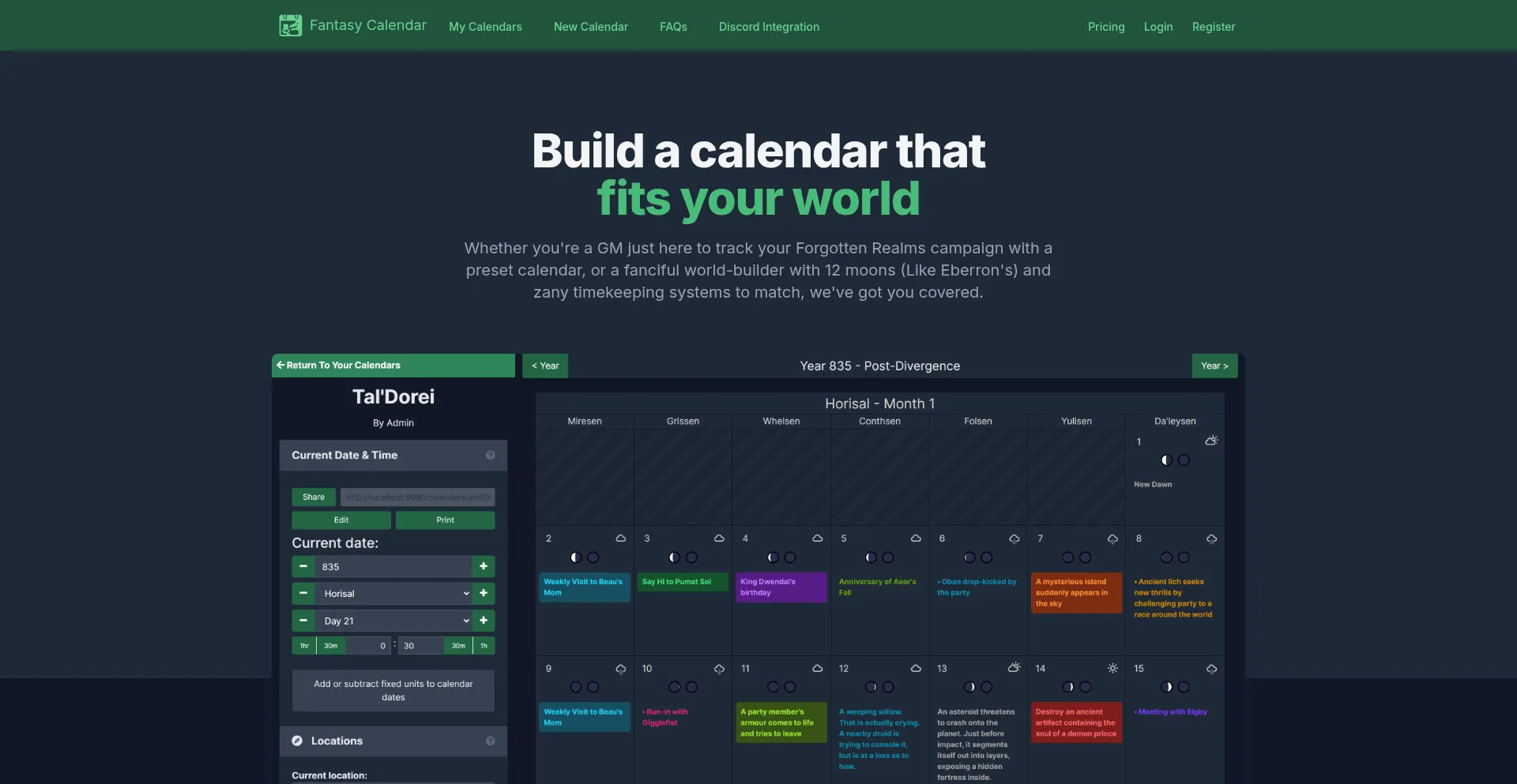 Fantasy-calendar.com