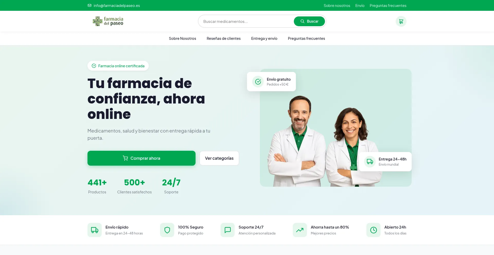 Farmaciadelpaseo.es