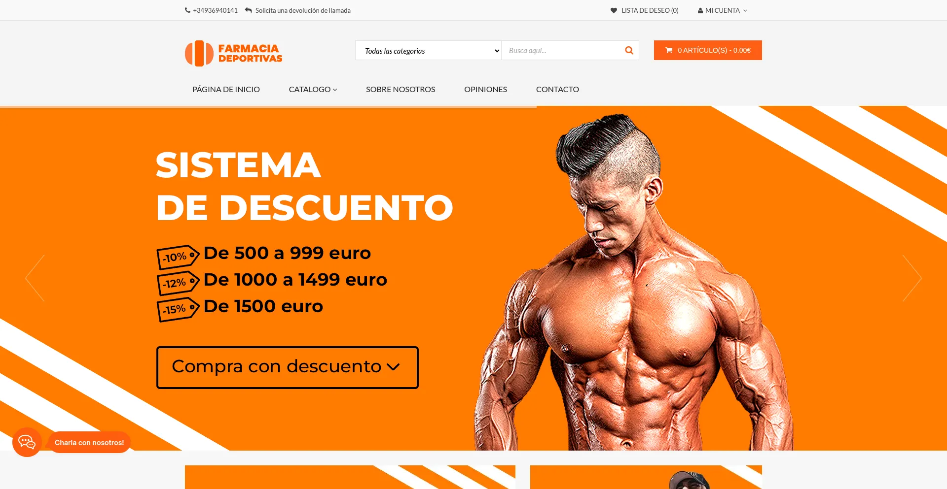 Farmaciadeportivaes.com Screenshot