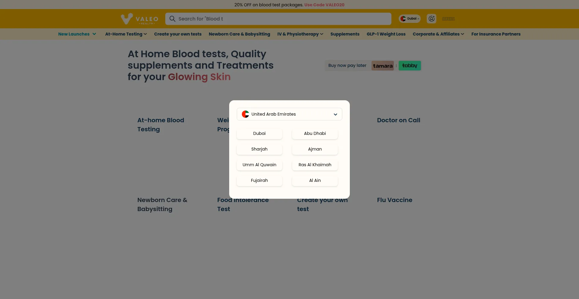Feelvaleo.com Screenshot
