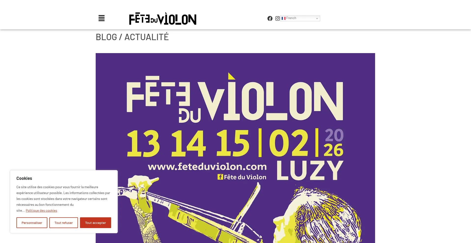 Feteduviolon.com Screenshot