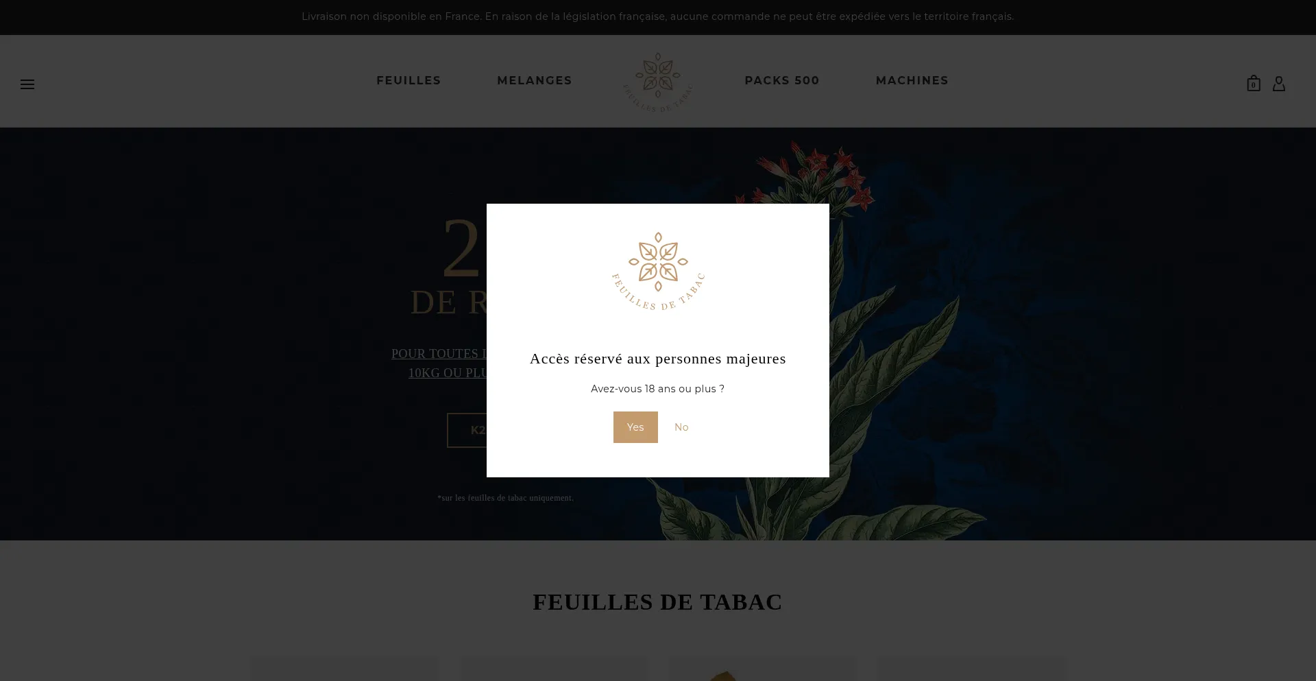Feuilles-tabac.be est-il Sûr et Fiable ?