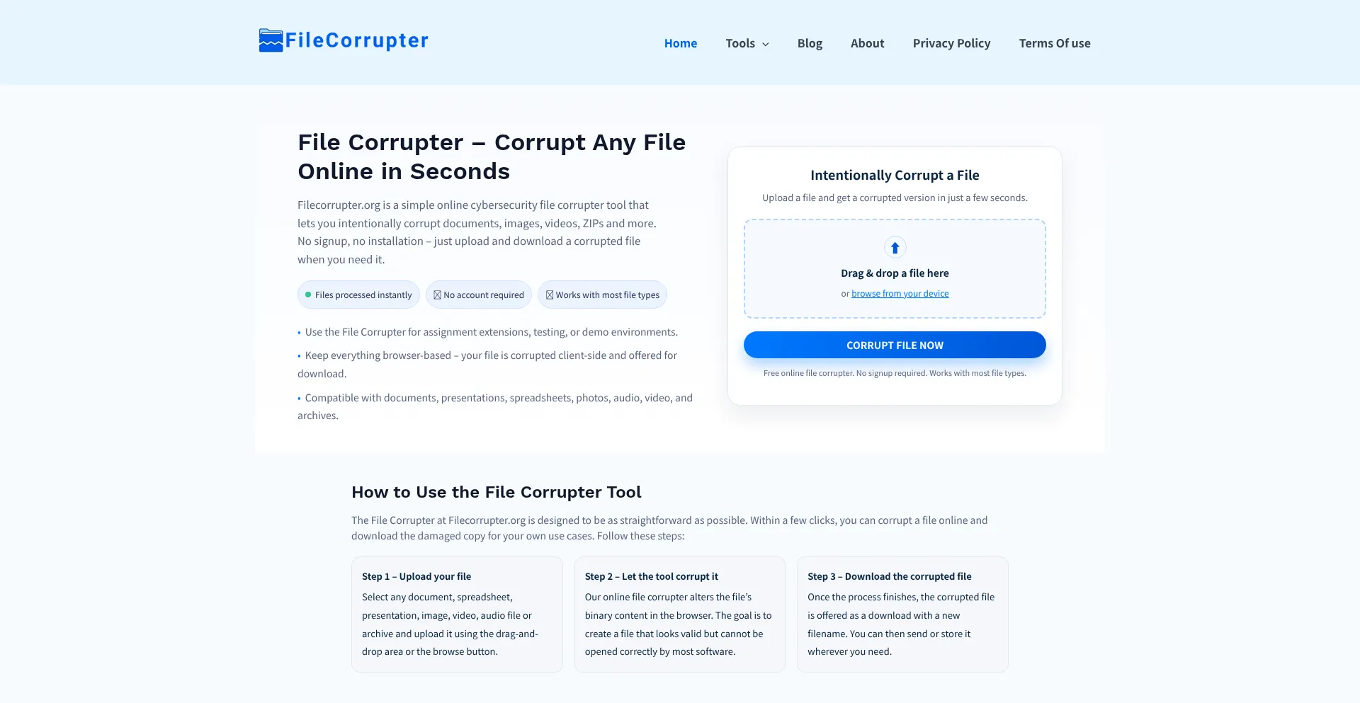 Filecorrupter.org