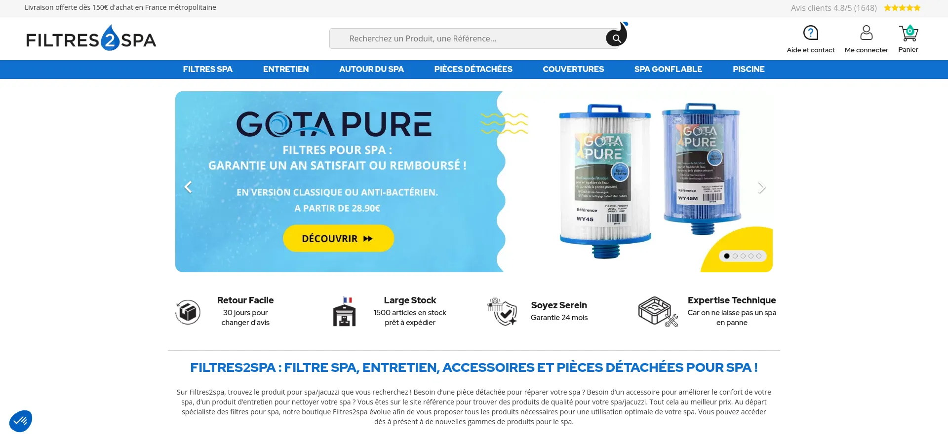 Filtres-spa.com est-il Sûr et Fiable ?