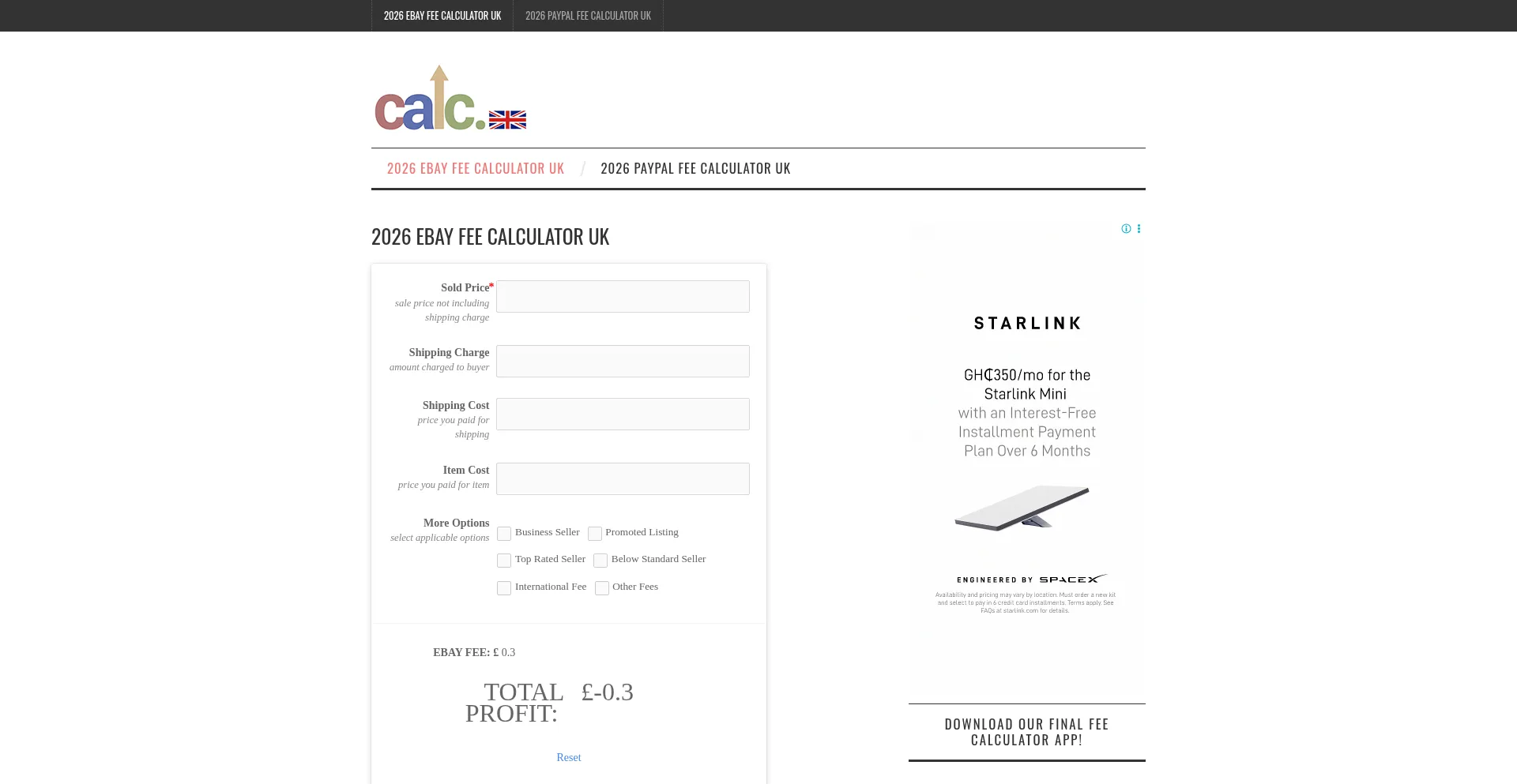 Finalfeecalc.co.uk