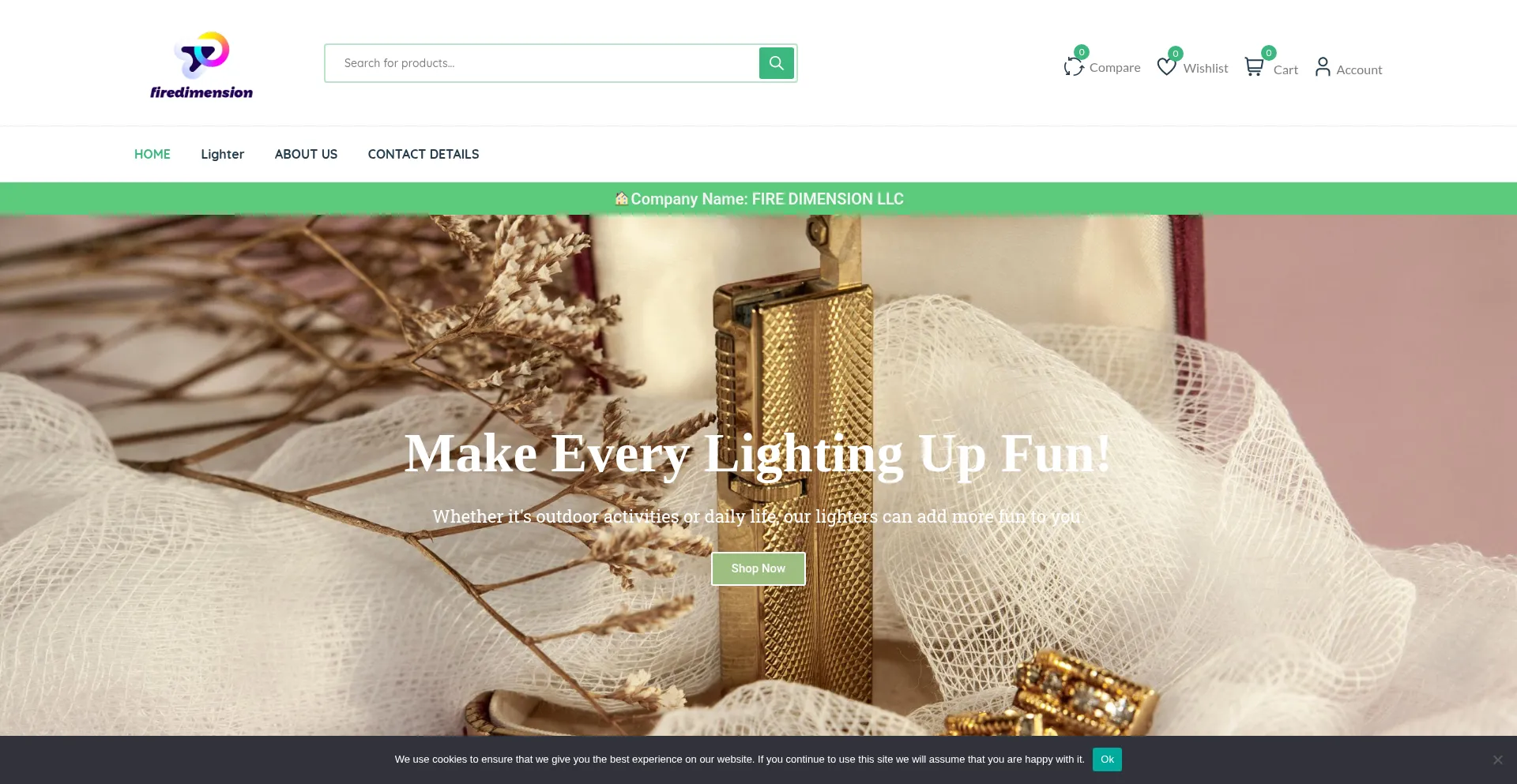 Firedimension.com Screenshot