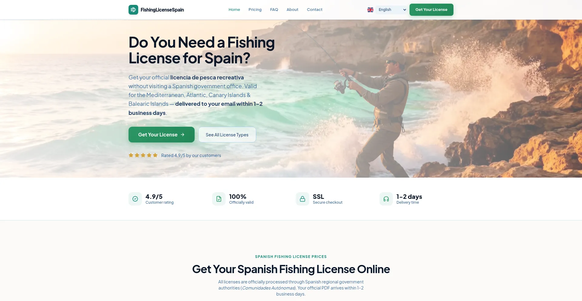 Fishinglicensespain.com